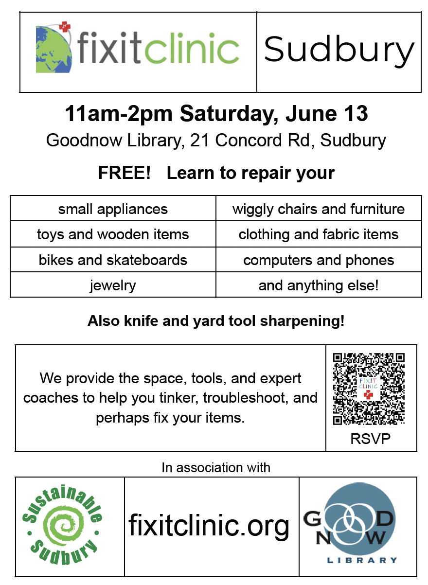 Sudbury Fixit Clinic