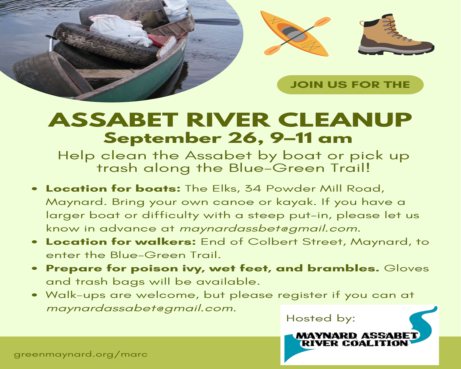 Assabet River Cleanup