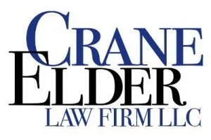 Logo of Crane Elder Law Firm LLC in blue and black text.