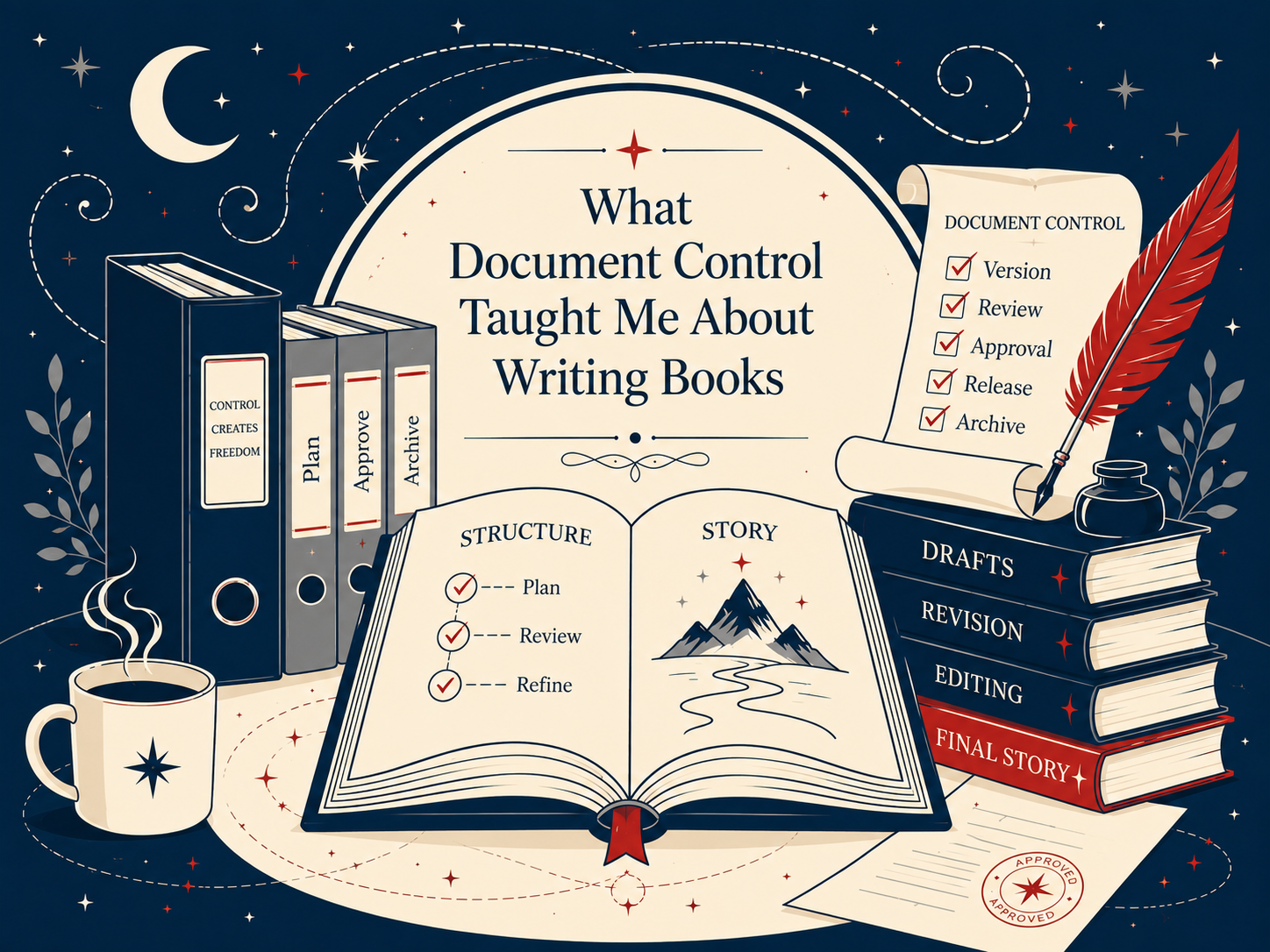 What Document Control Taught Me About Writing Books