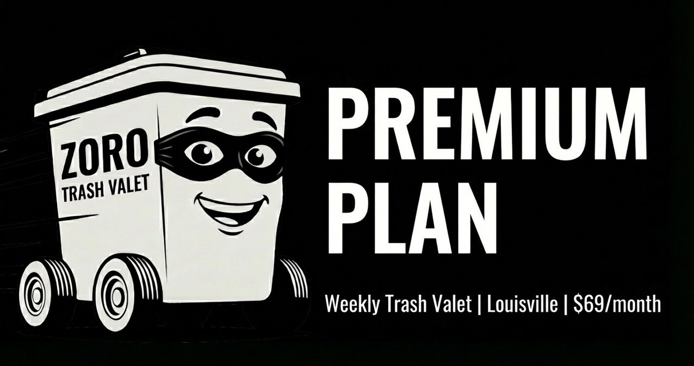 Premium Plan - Weekly Trash Valet