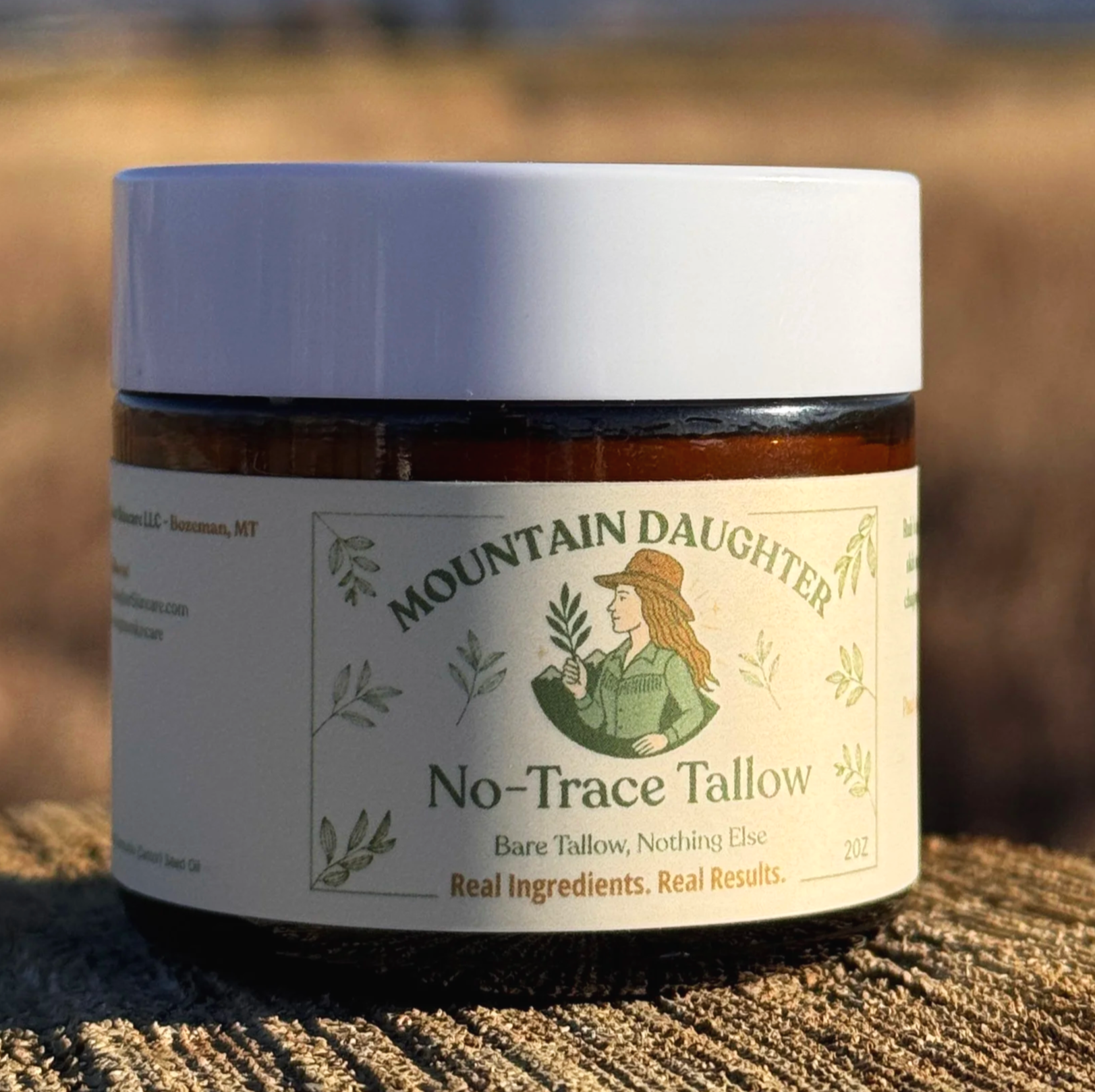 No Trace Tallow Balm 2oz