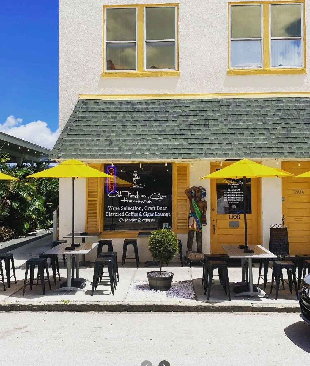 Old Fashion Cigar lounge in St. Cloud, Florida — local cigar shop with premium cigars and comfortable lounge seating.