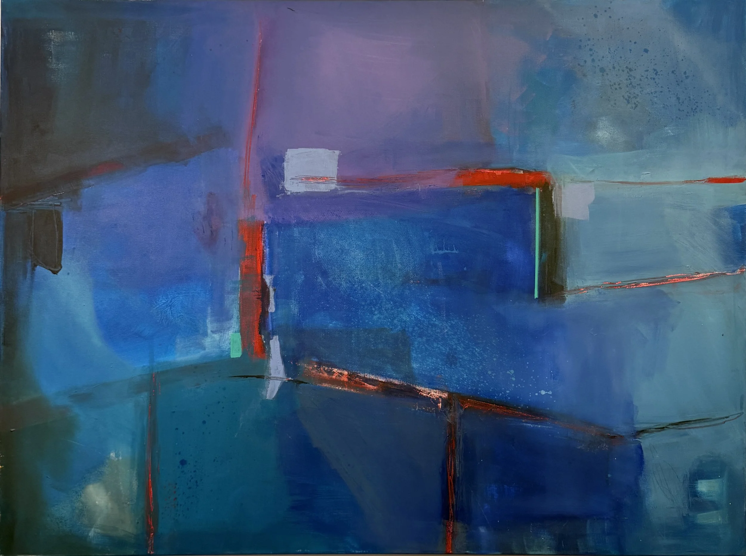 "Matrix," 48"x36", Acrylic, $1,950