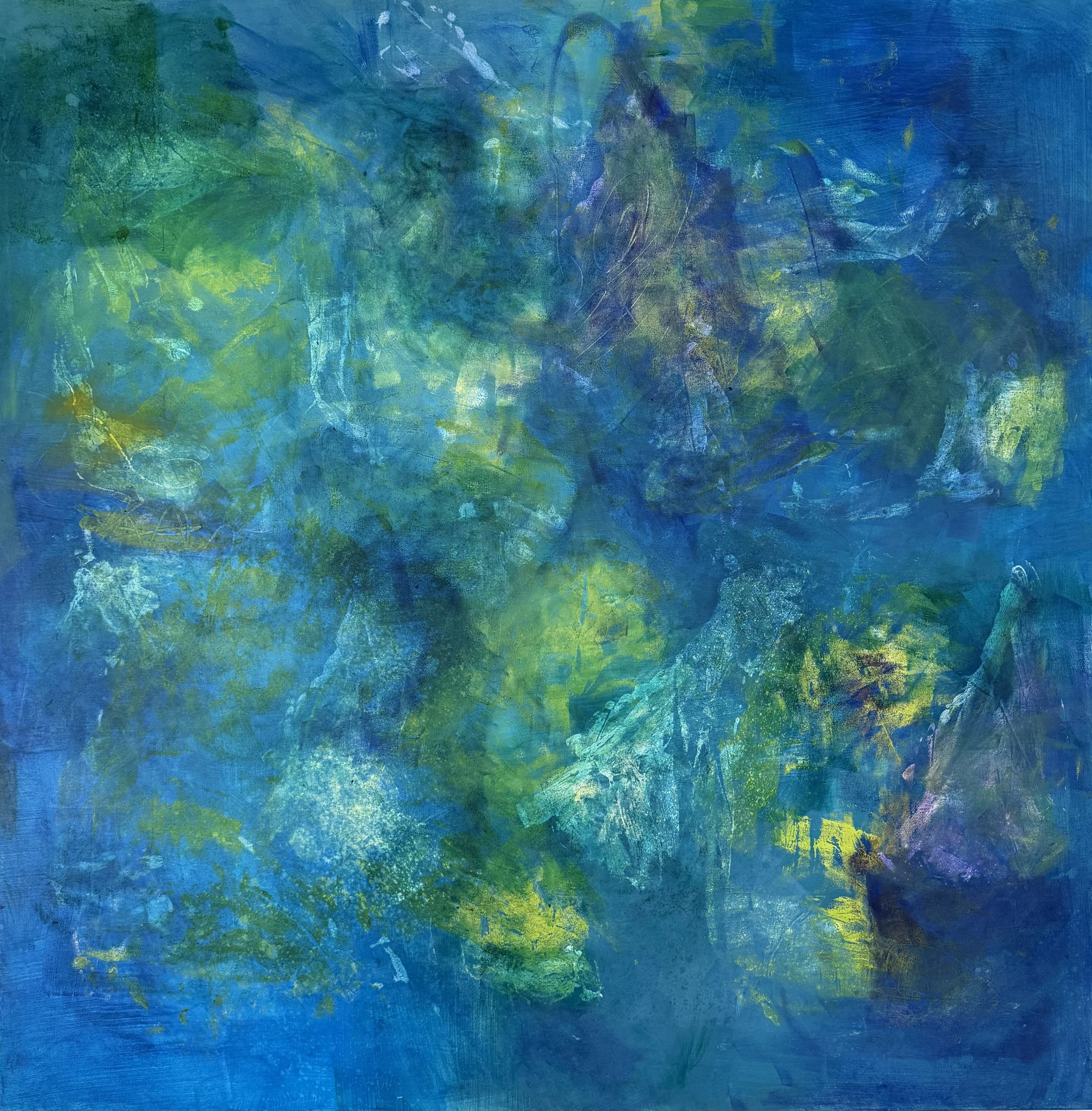 "Devon's Forest," 48"x48", Acrylic, $2,000