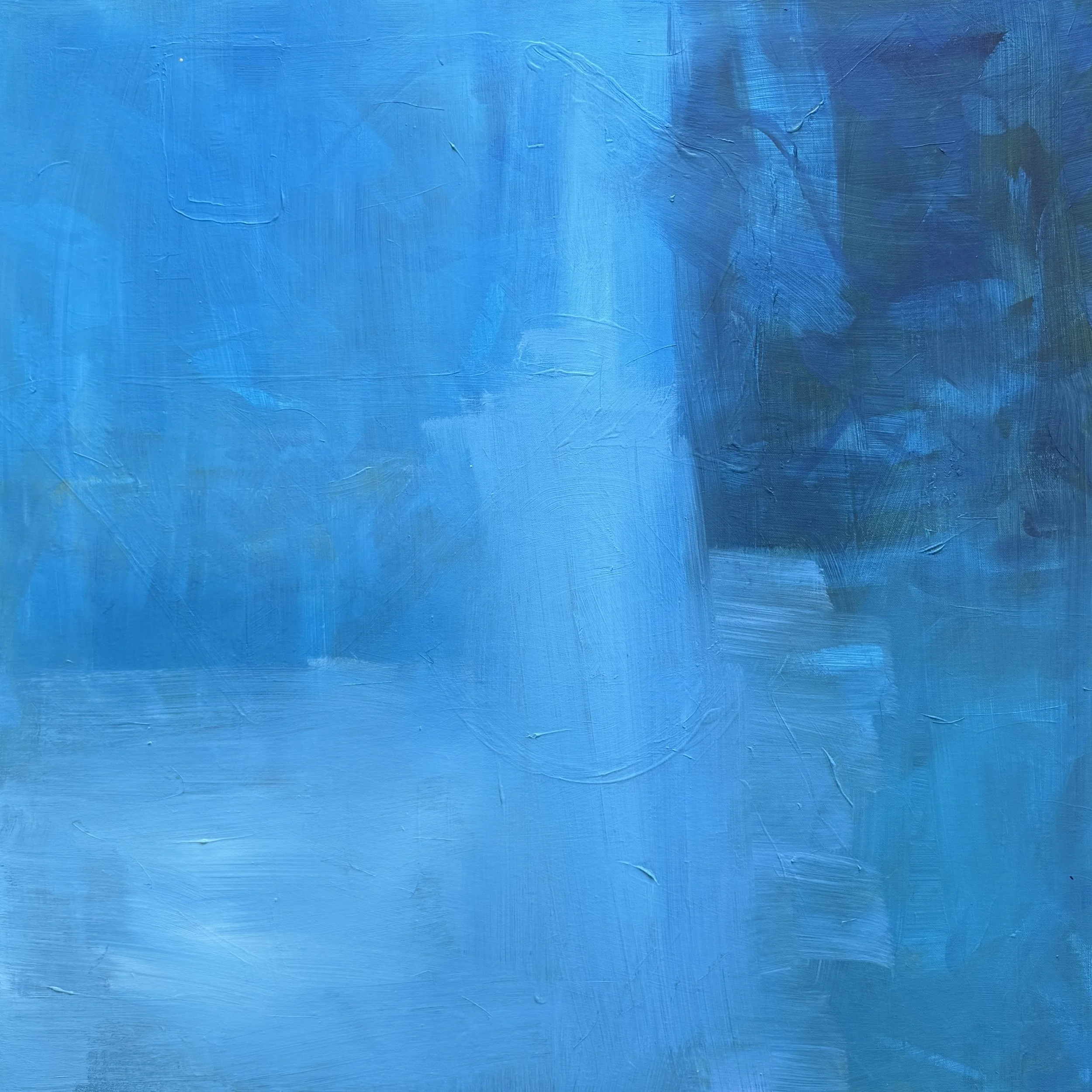 "Waterfall," 30"x30", Acrylic, $1,200