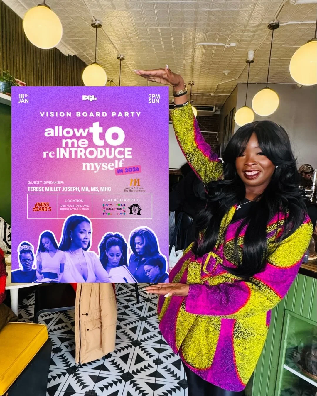 I can&rsquo;t wait! 😊 I&rsquo;m ready to create the vision and make it plain for dream life in 2026. And there&rsquo;s no better place to do that than at @blackgirlslink_&rsquo;s &ldquo;Allow Me To Reintroduce Myself: Vision Board Party&rdquo; on Su