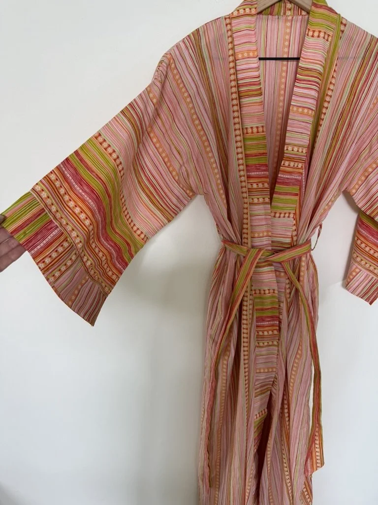 1970s Silk Kimono Robe
