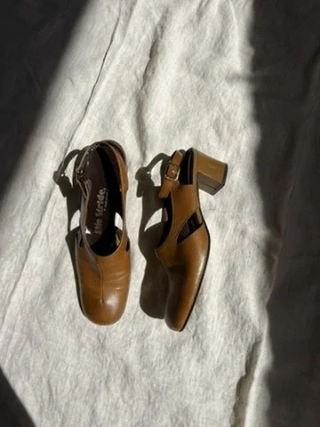 1980s Clog Slingbacks