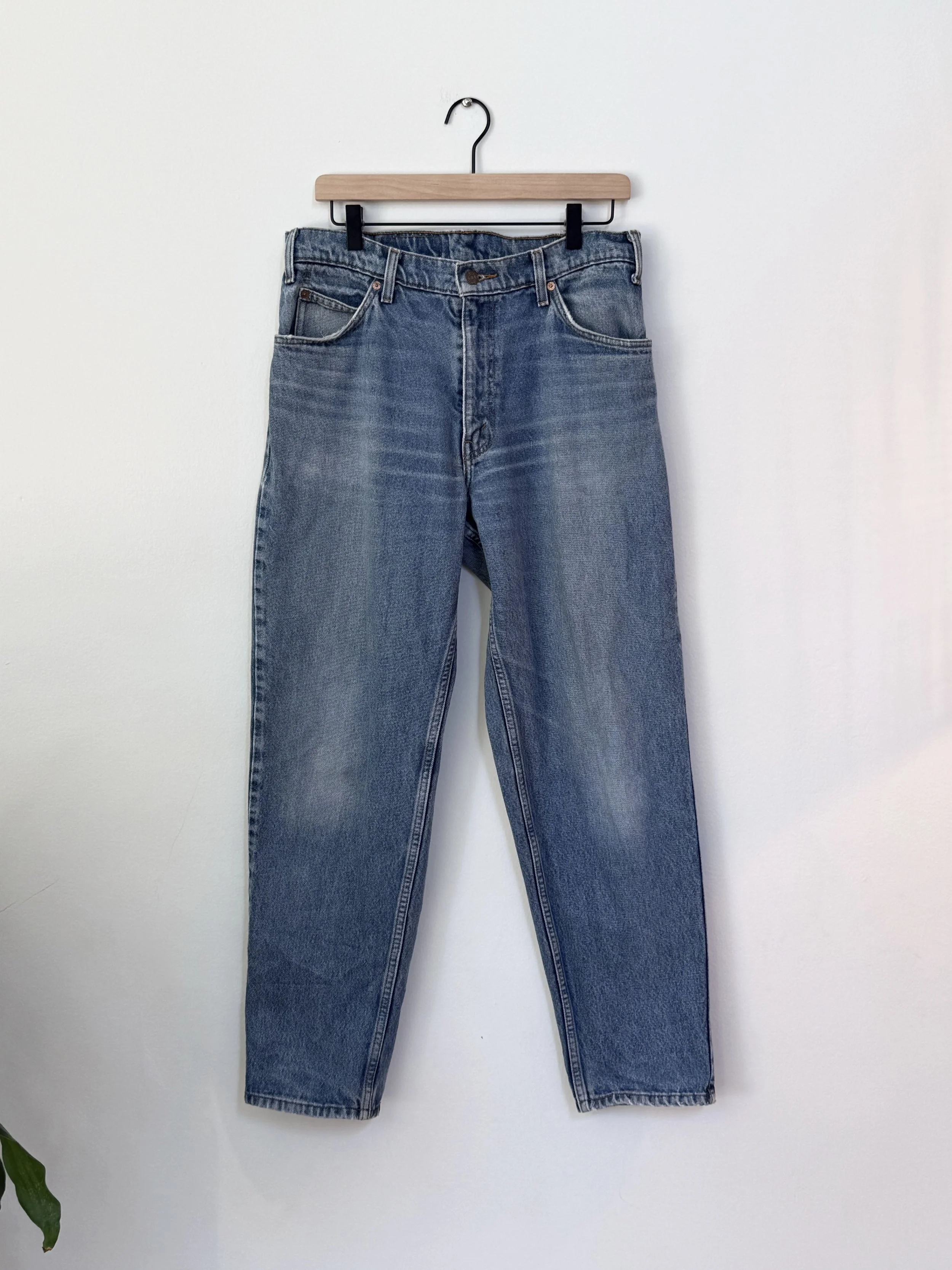 1980s Levi's 550s, Medium Wash