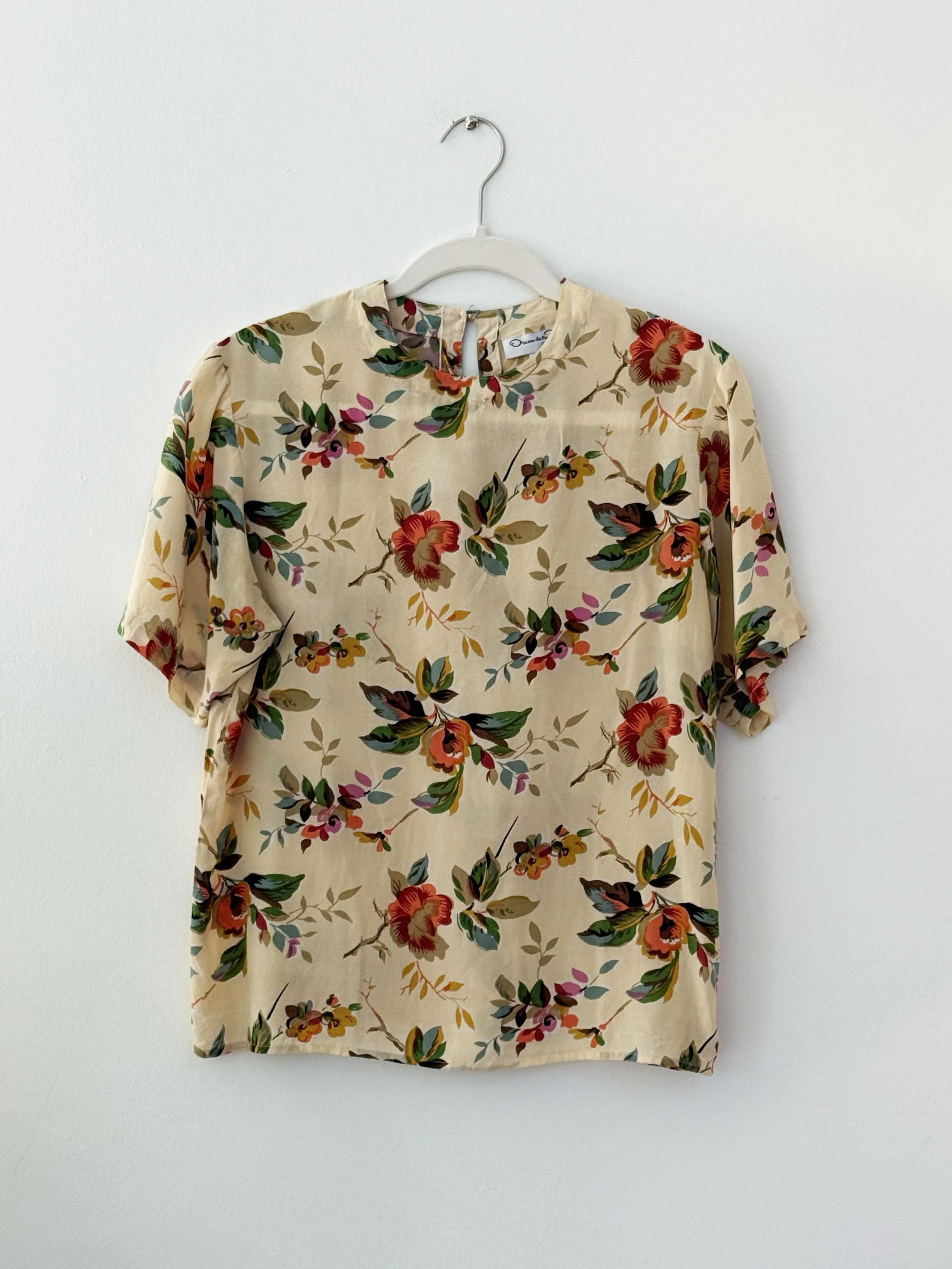1980s Oscar de la Renta Blouse
