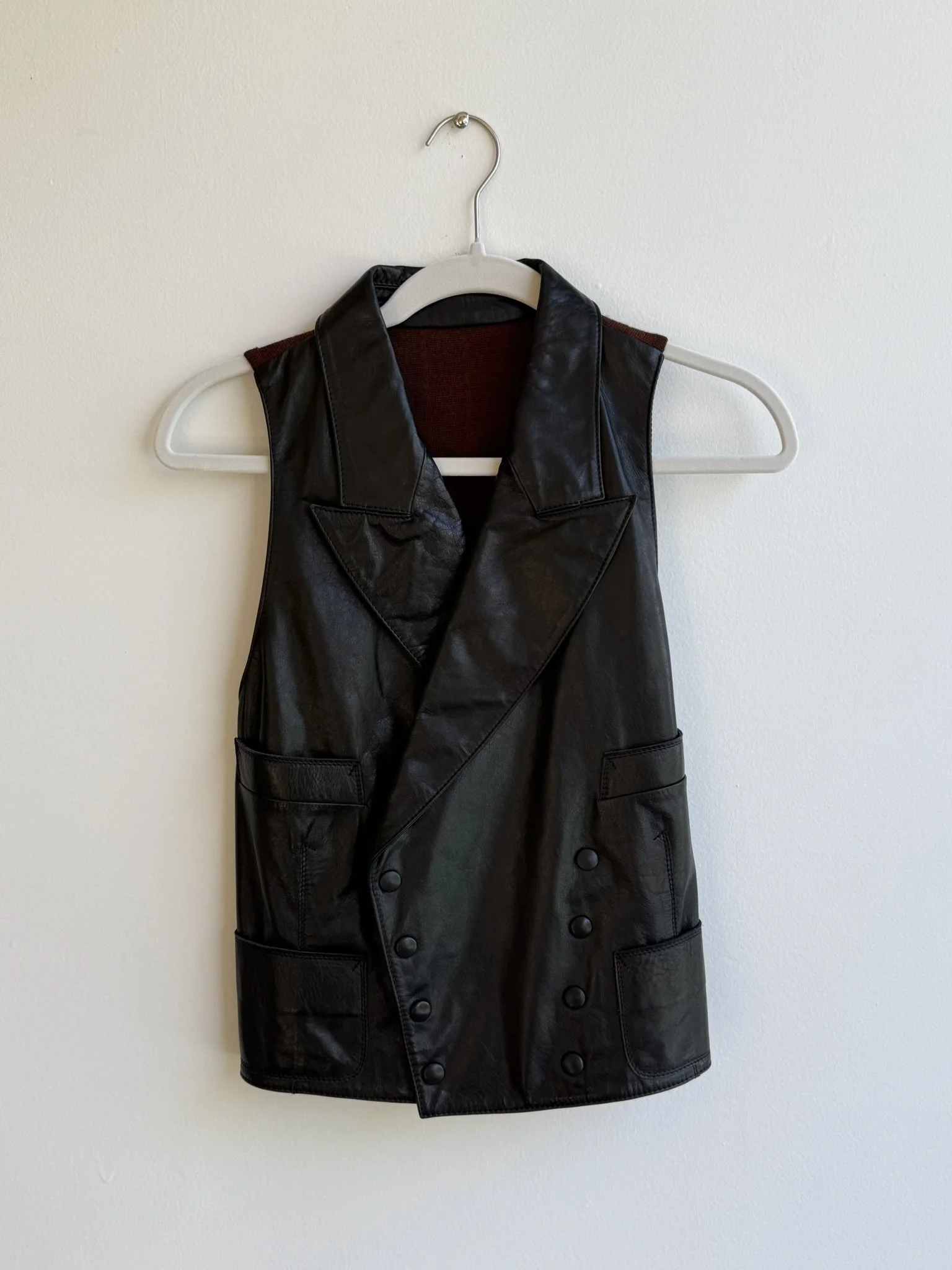Jean Paul Gaultier Classique Leather Vest