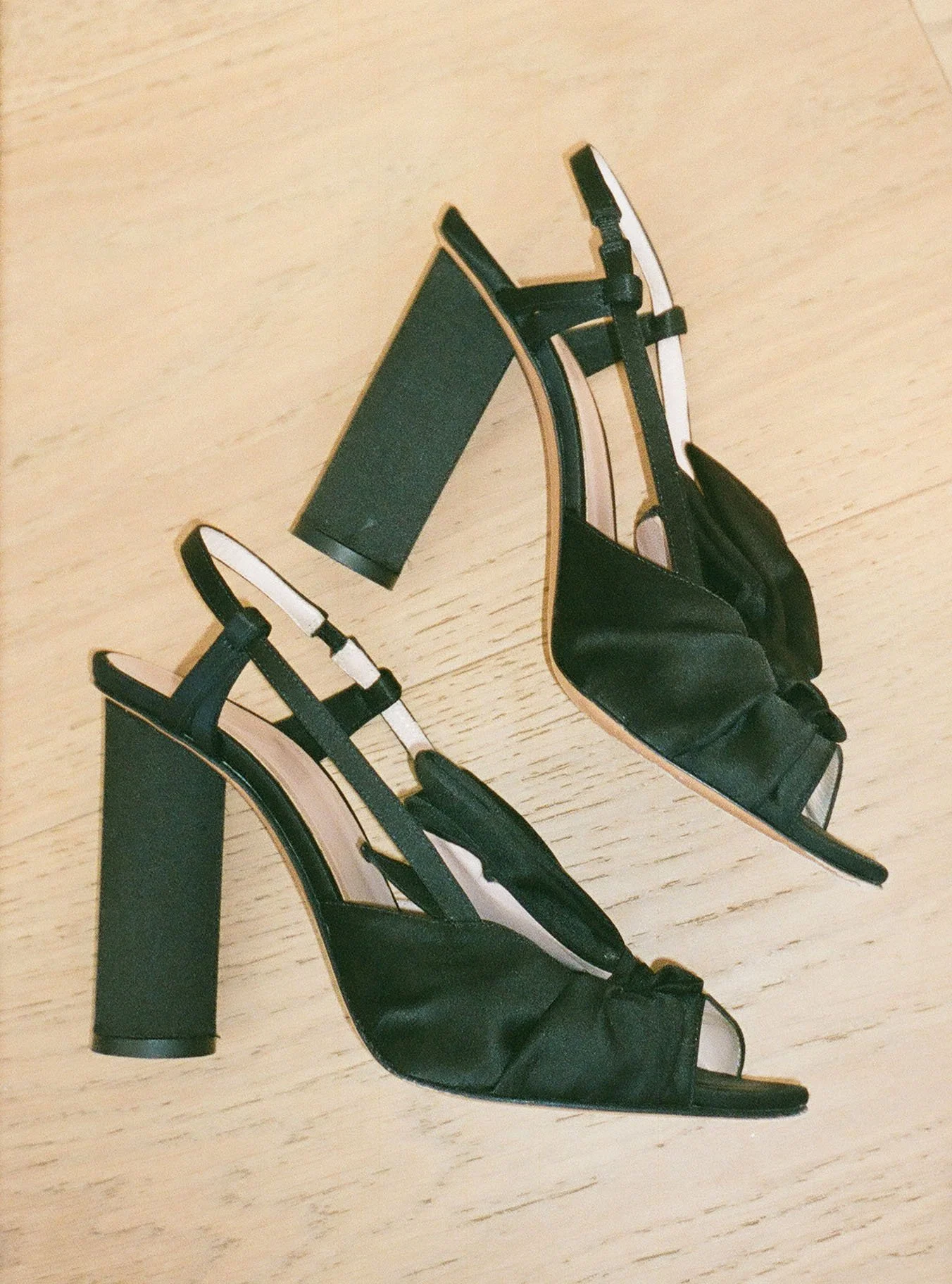 Jill Stuart Satin Slingback Pumps
