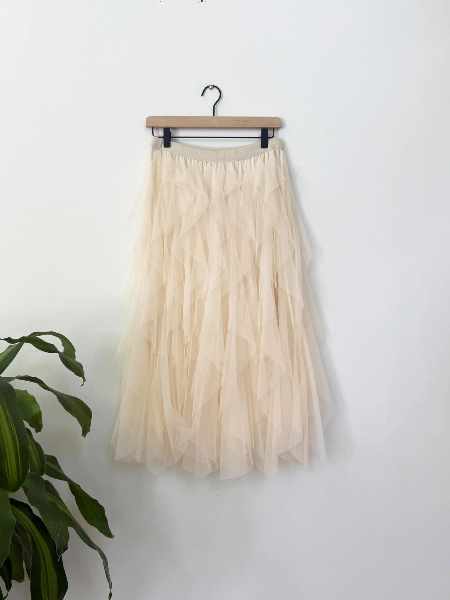 Layered Ballerina Midi Skirt