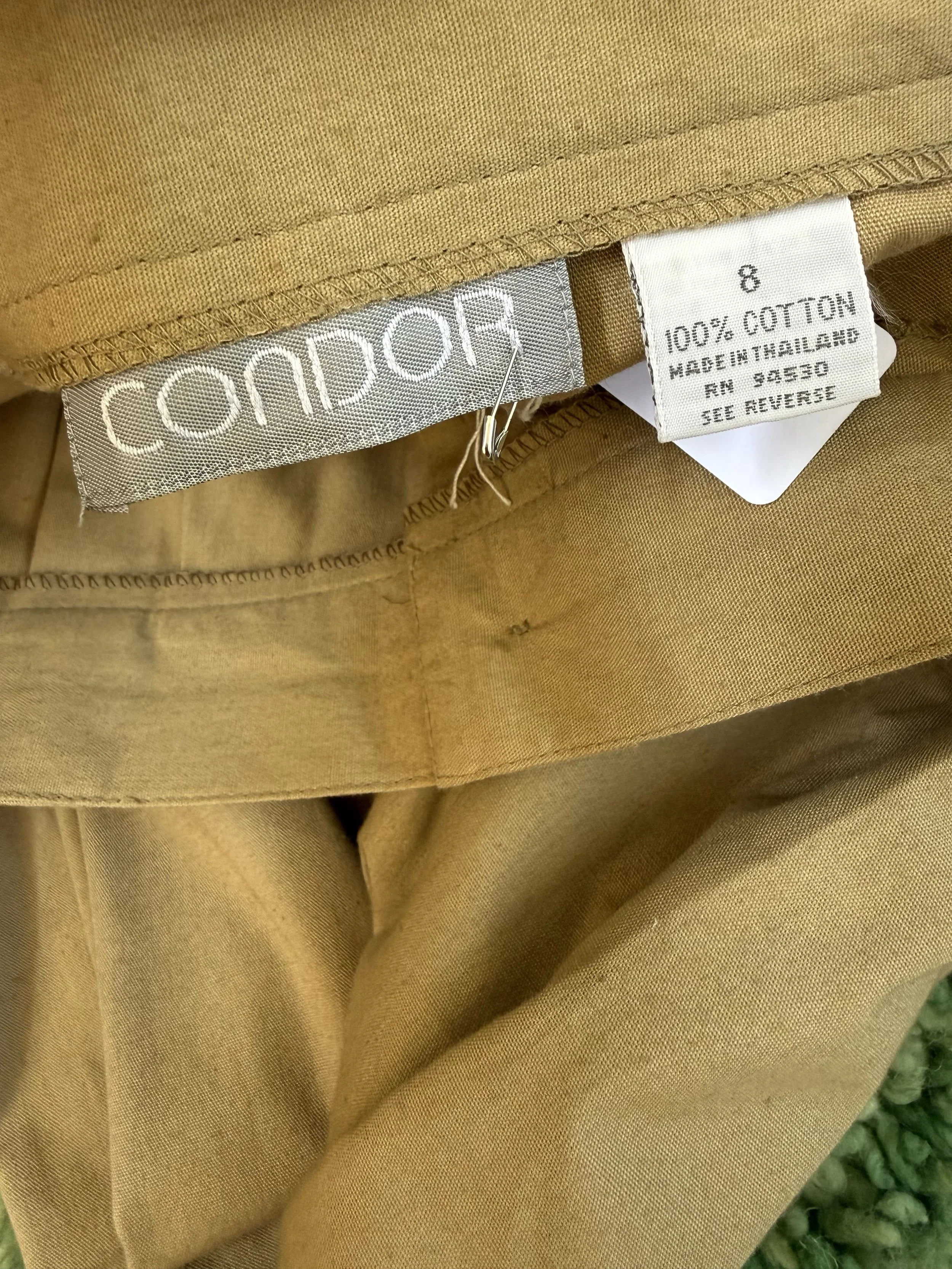 khaki cotton skirt tag.jpg