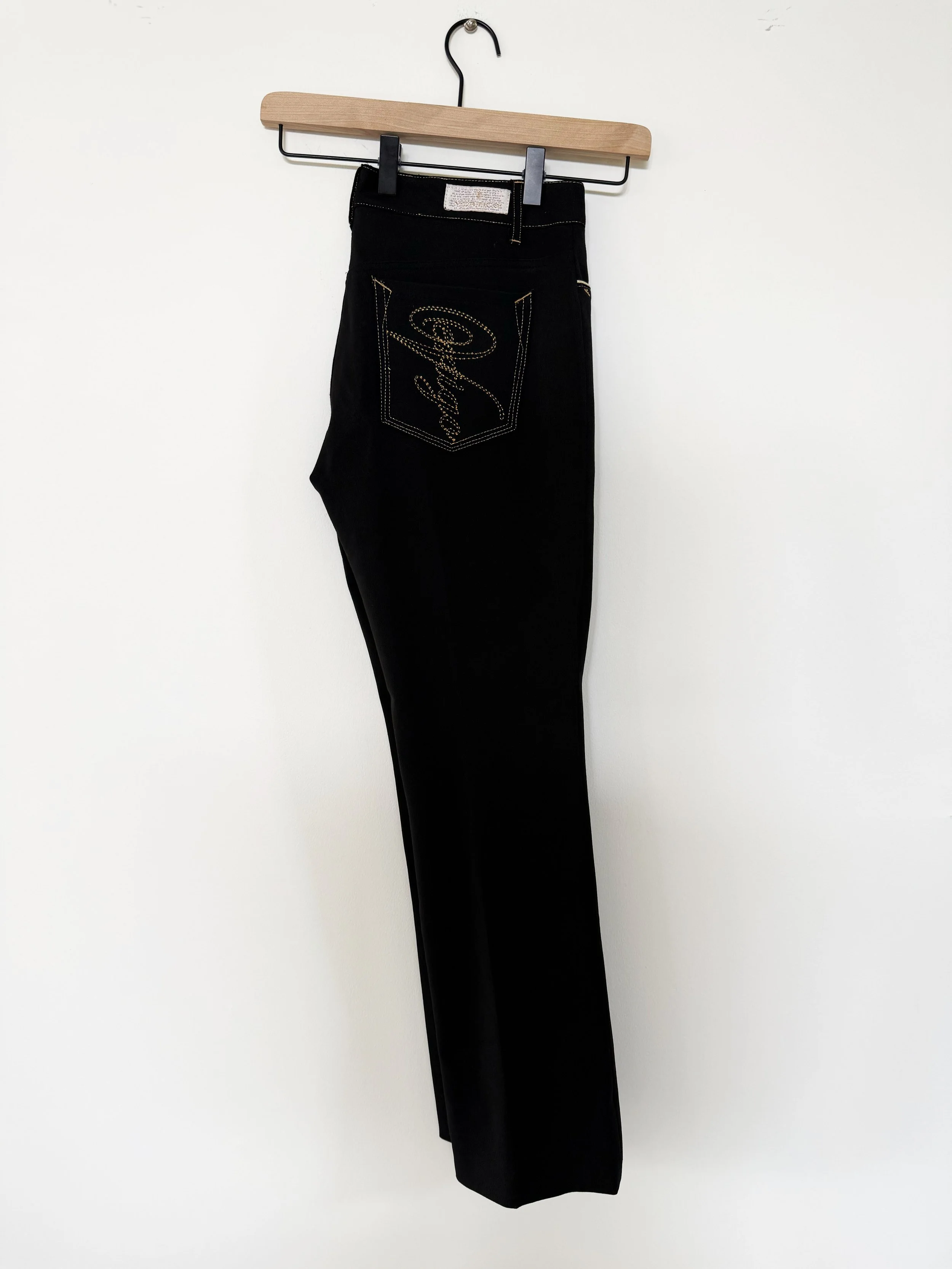 Y2K Vertigo Embroidered Pants