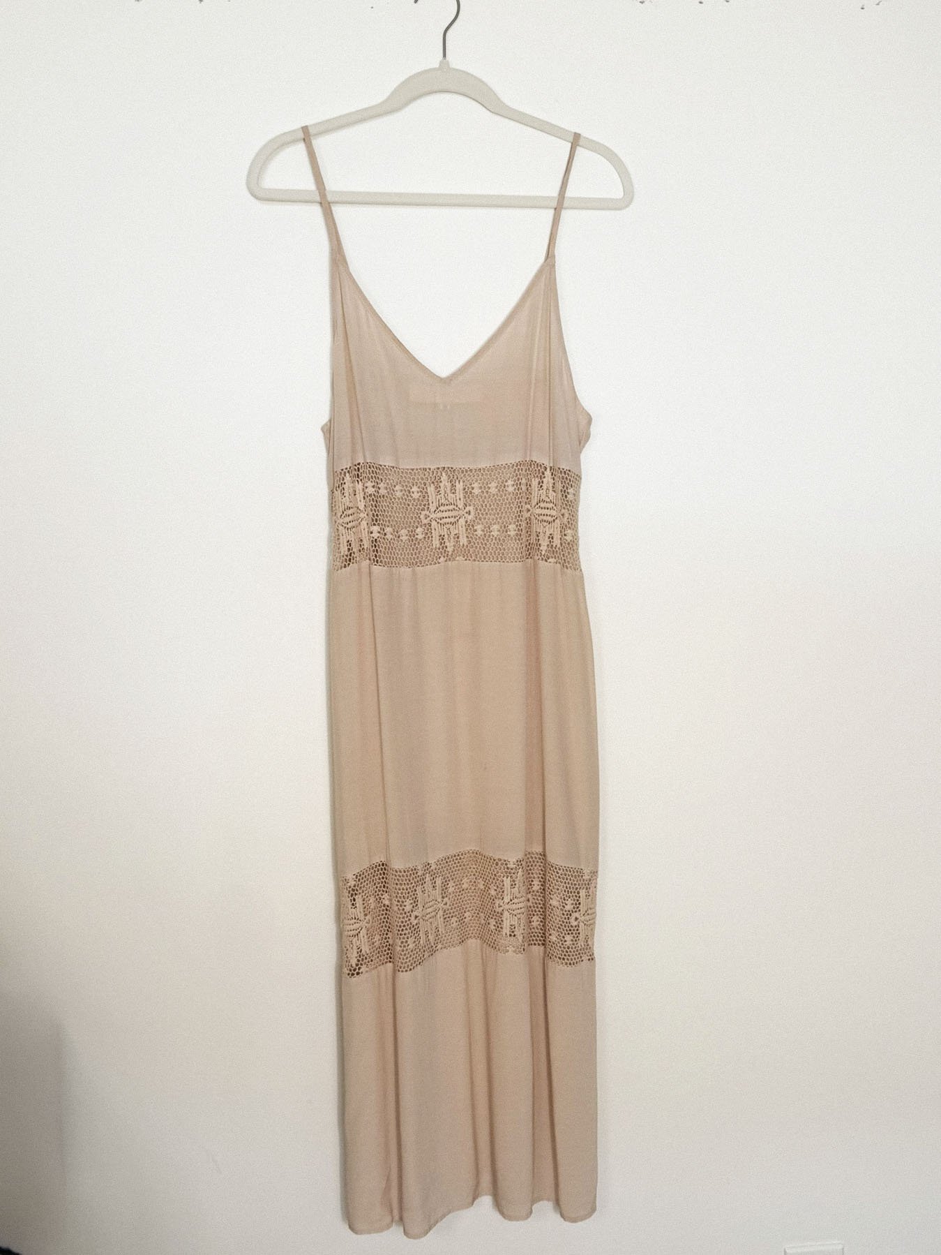Cut-Out Slip Dress