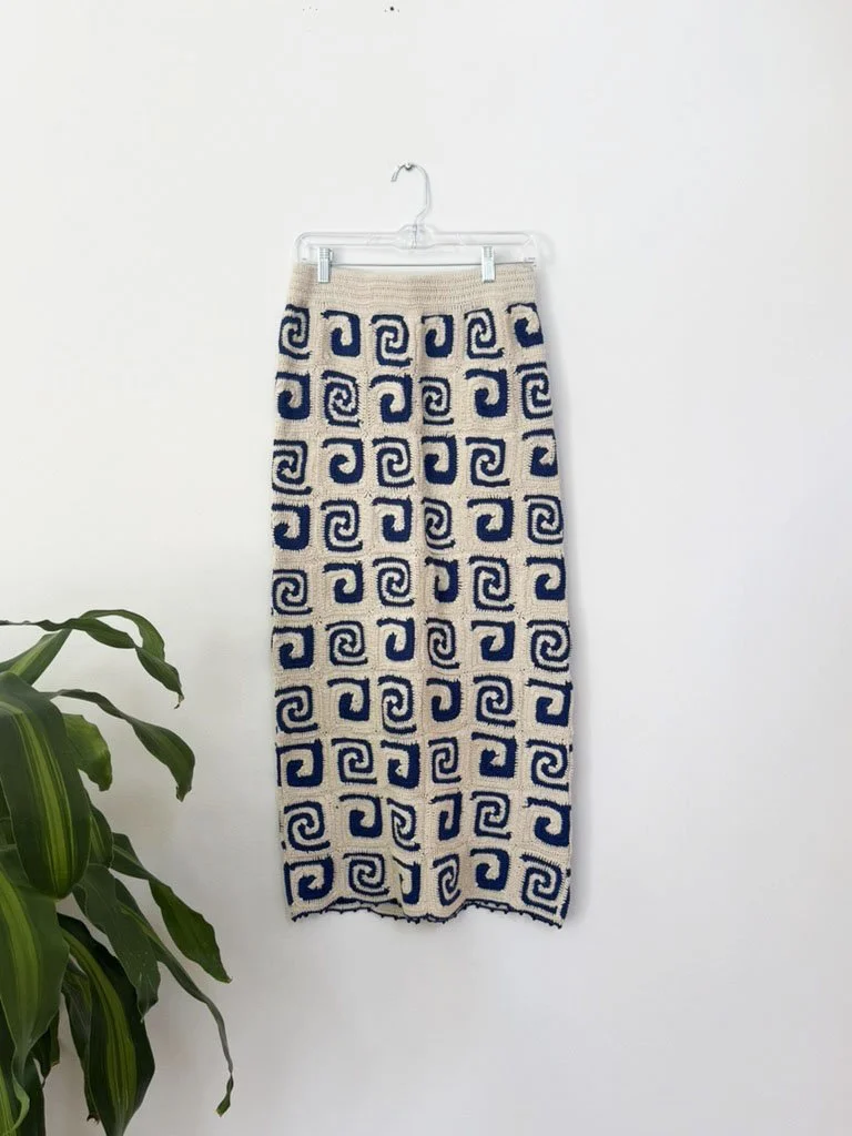 Rhode Grecian Maxi Skirt