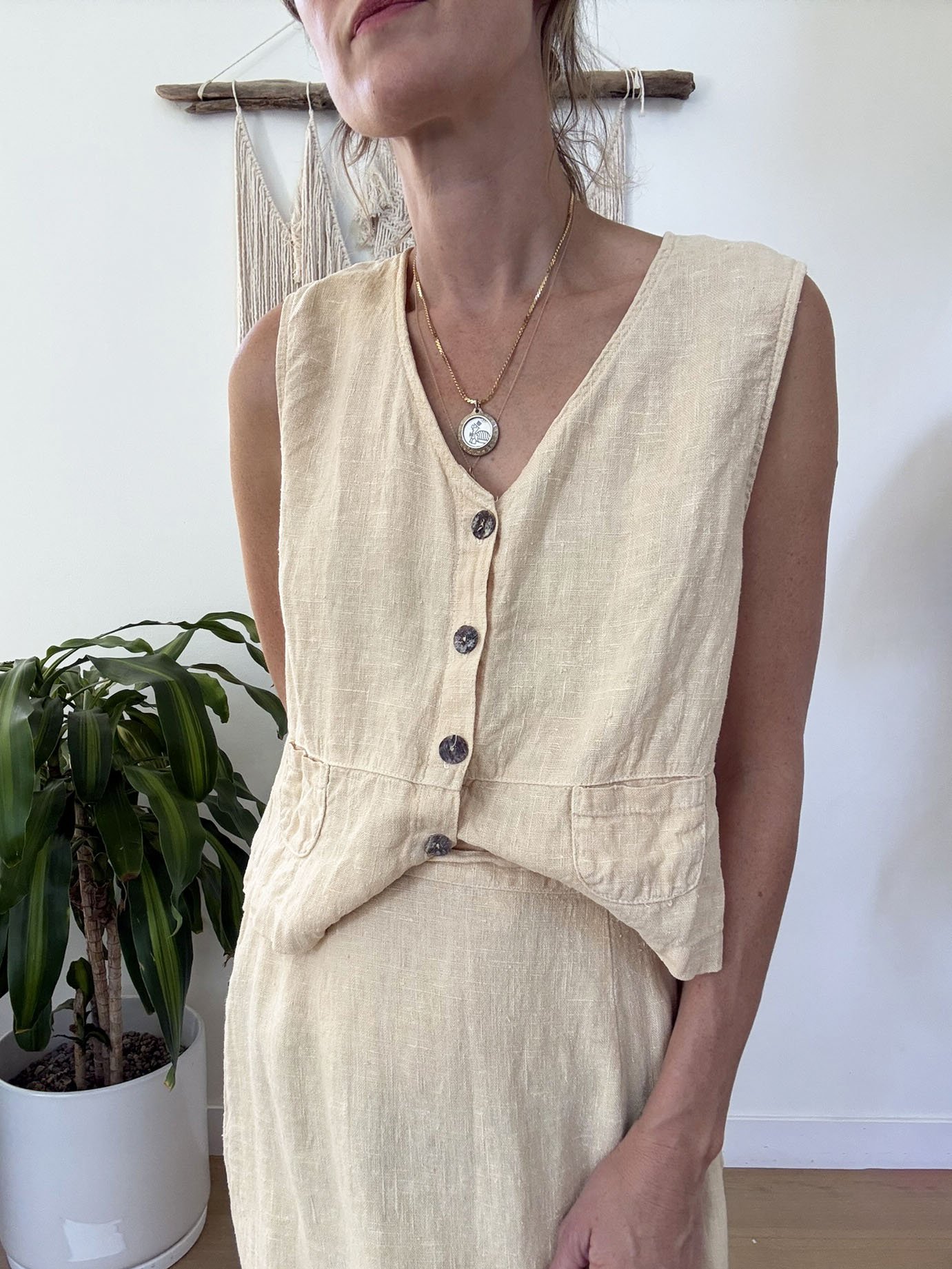 Clio linen skirt set modeled 3.jpg