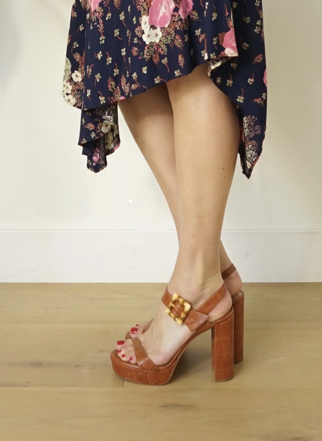 Chloe Gosselin Platform Sandals