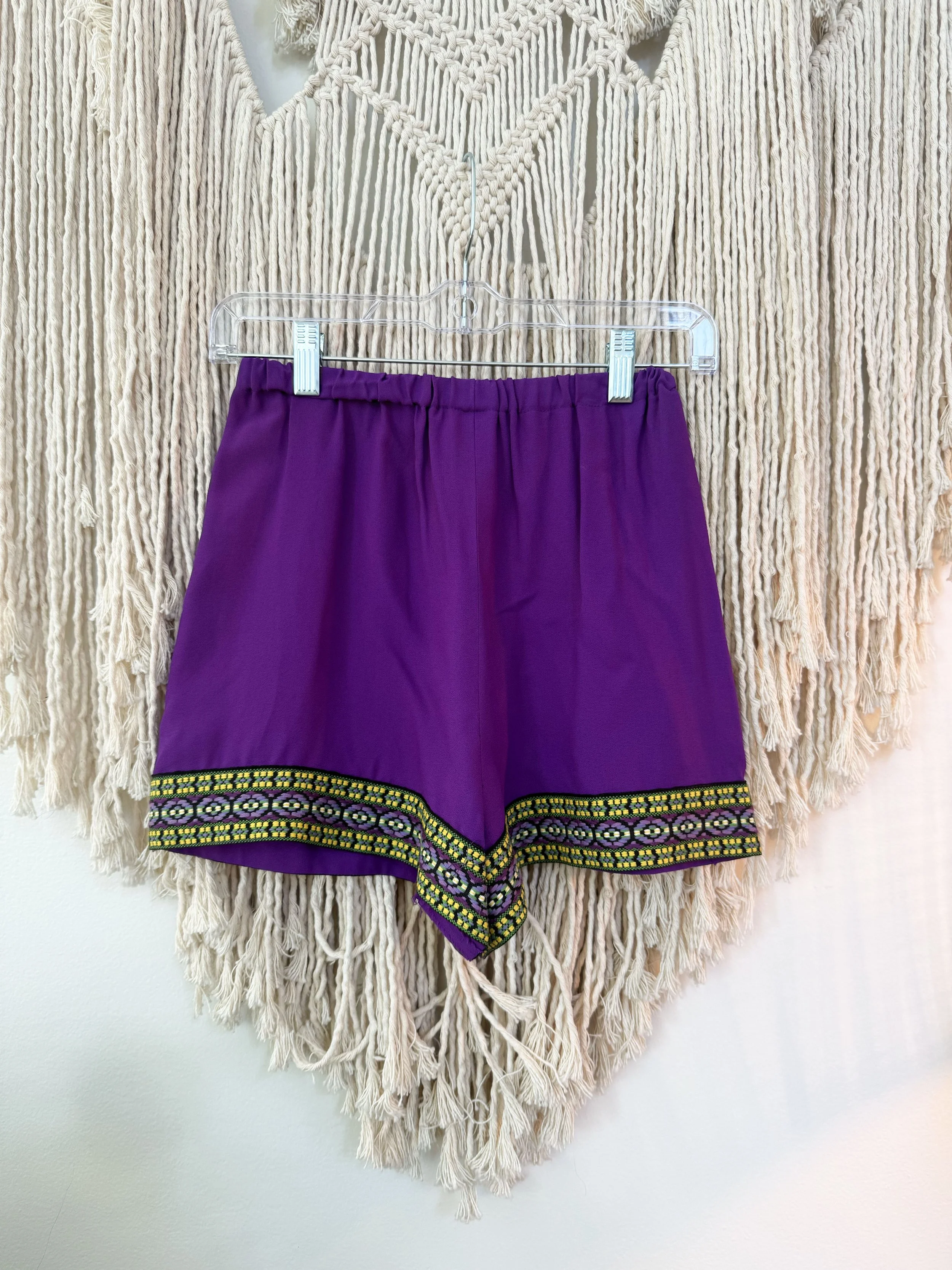 1960s Purple Booty Shorts