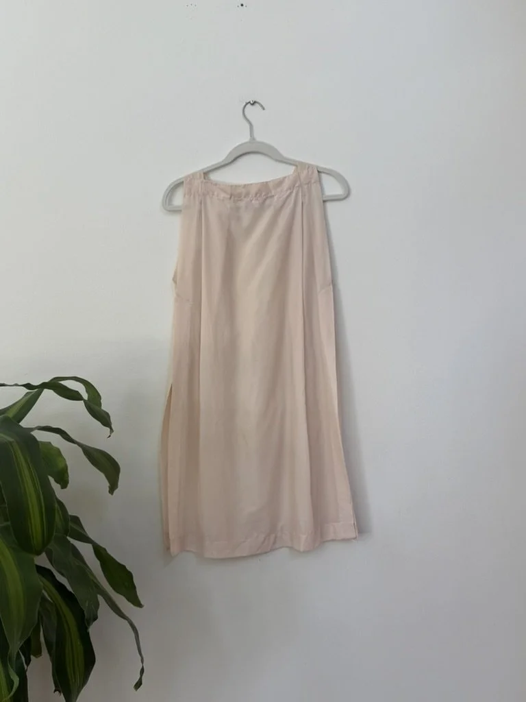 1960s Semi-Sheer Tunic Slip