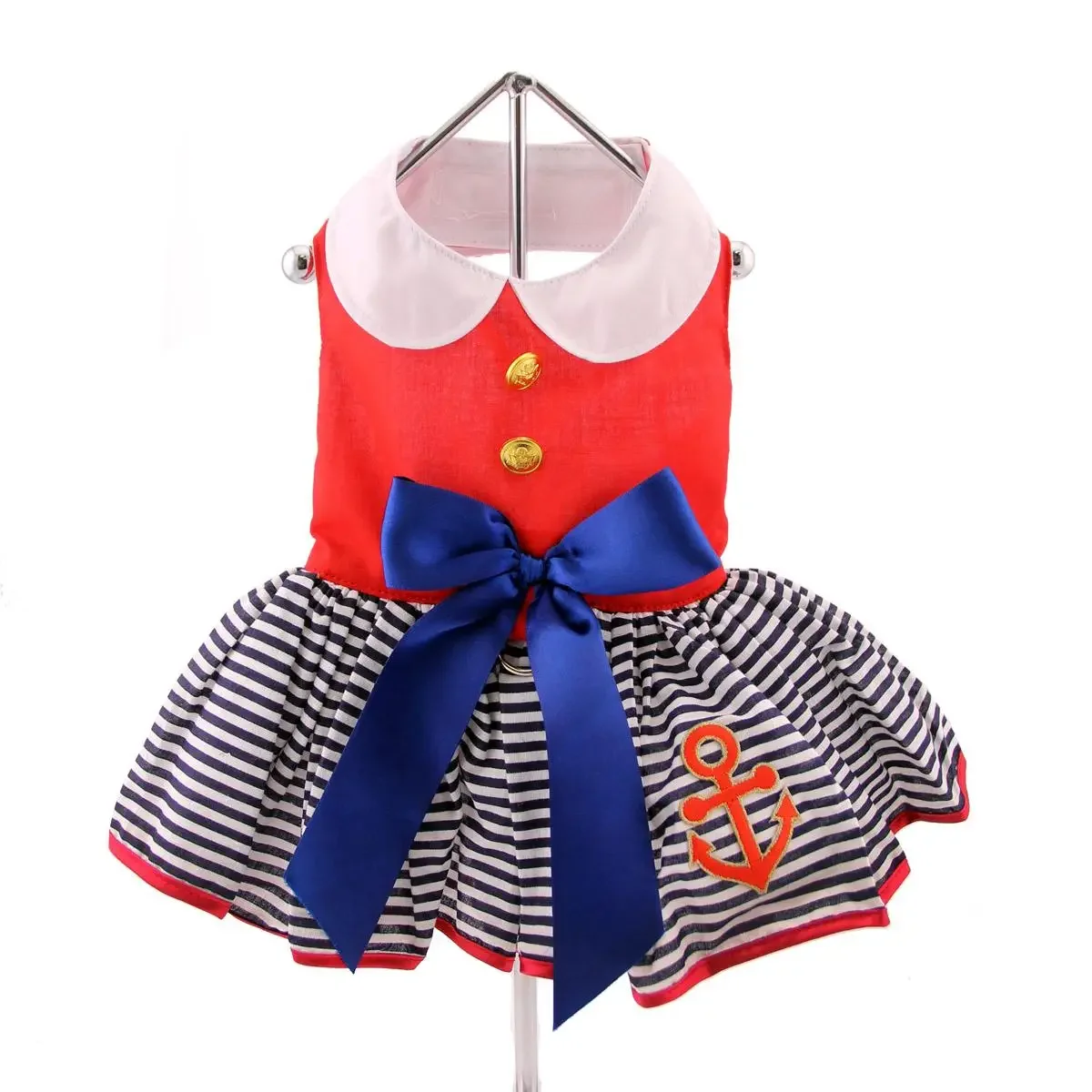 Set Sail Nautical Dress with matching leash