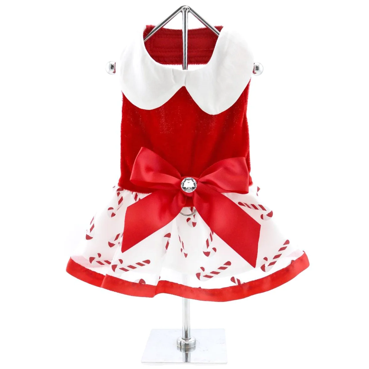 Candy Cane Dress with matching leash