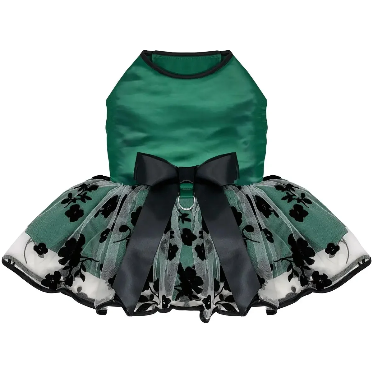 Green with Envy Dress with matching leash