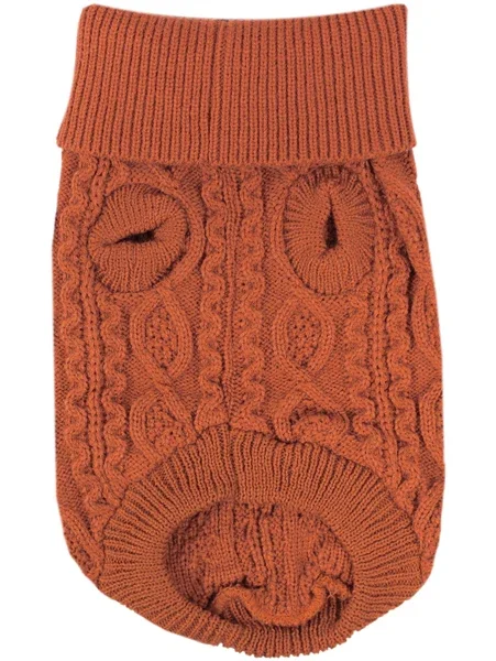 Cable Knit Sweater, Terracotta 2.webp
