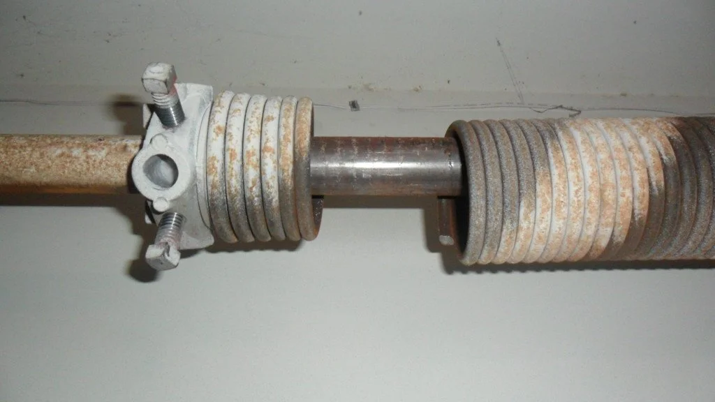 Broken Garage door spring