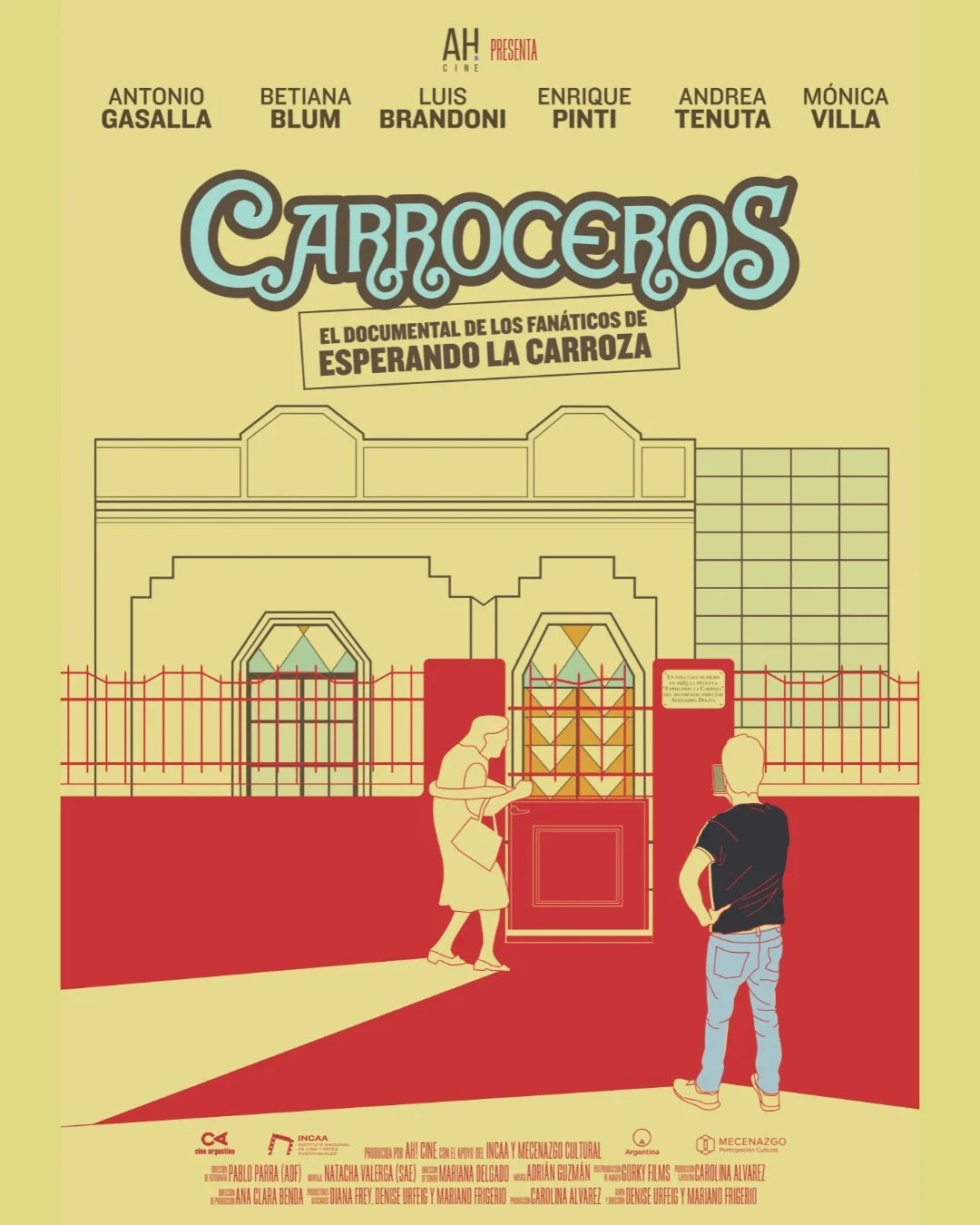 El s&aacute;bado 2 de Mayo, a continuaci&oacute;n de &ldquo;Esperando la Carroza&rdquo; proyectaremos Carroceros de Mariano Frigerio y Denise Urfeig. "Carroceros" es un documental sobre los fan&aacute;ticos de la m&iacute;tica pel&iacute;cu