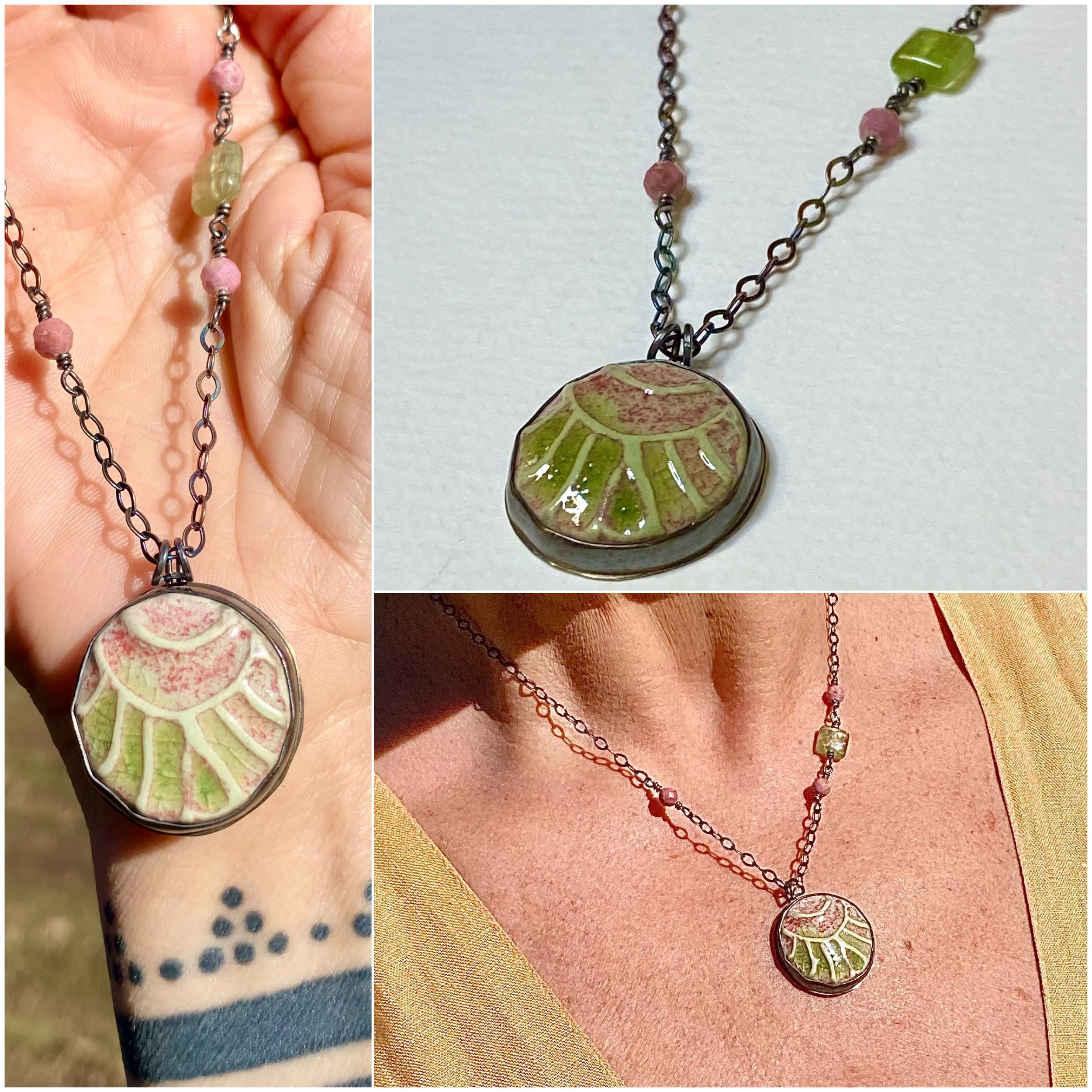 Watermelon-Rhodonite