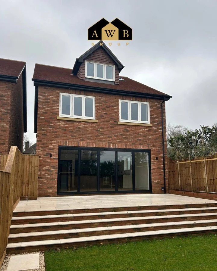 👷&zwj;♂️ This project involved the demolition of an uninhabited caretakers house in the centre of Harpenden, transforming the plot into two spacious 4 bed family homes. 🏡🏡 

As AWB Group expands we are always looking for plots to purchase for our 