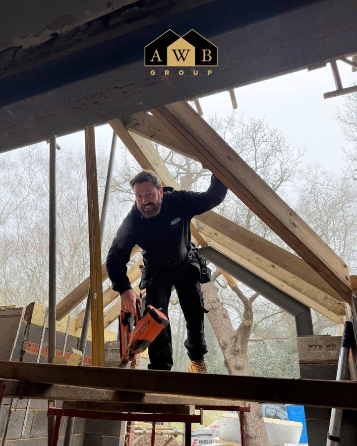 🏡 Great to see how the fa&ccedil;ade of this project is starting to undergo its transformation.  This project consists of a single storey extension, car port and full over hall of the existing property.  Its set to make a real statement upon entry a