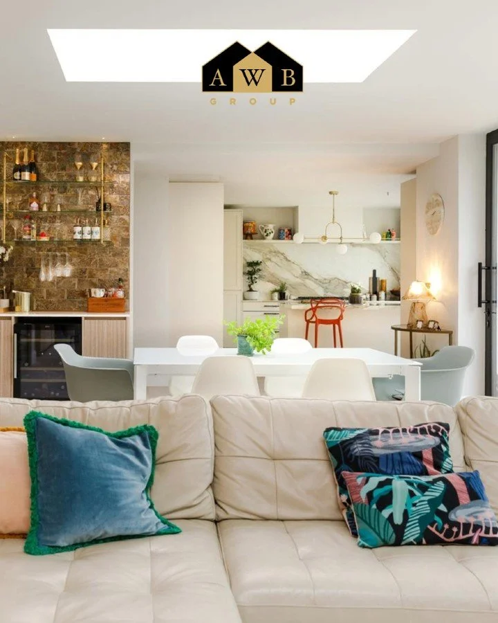 Day 3 of 14 &mdash; Open-plan living.

Designed to connect key spaces seamlessly, creating a layout that feels open, functional, and easy to live in.

📷 Beautifully taken photo's by the talented @_nataubry_

🎨 Architect - @uchiarchitect
🔩 Engineer