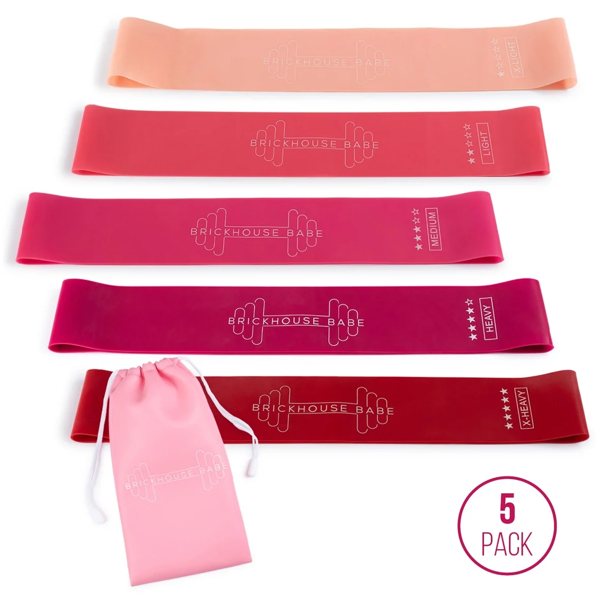 Resistance Bands - 5 pack