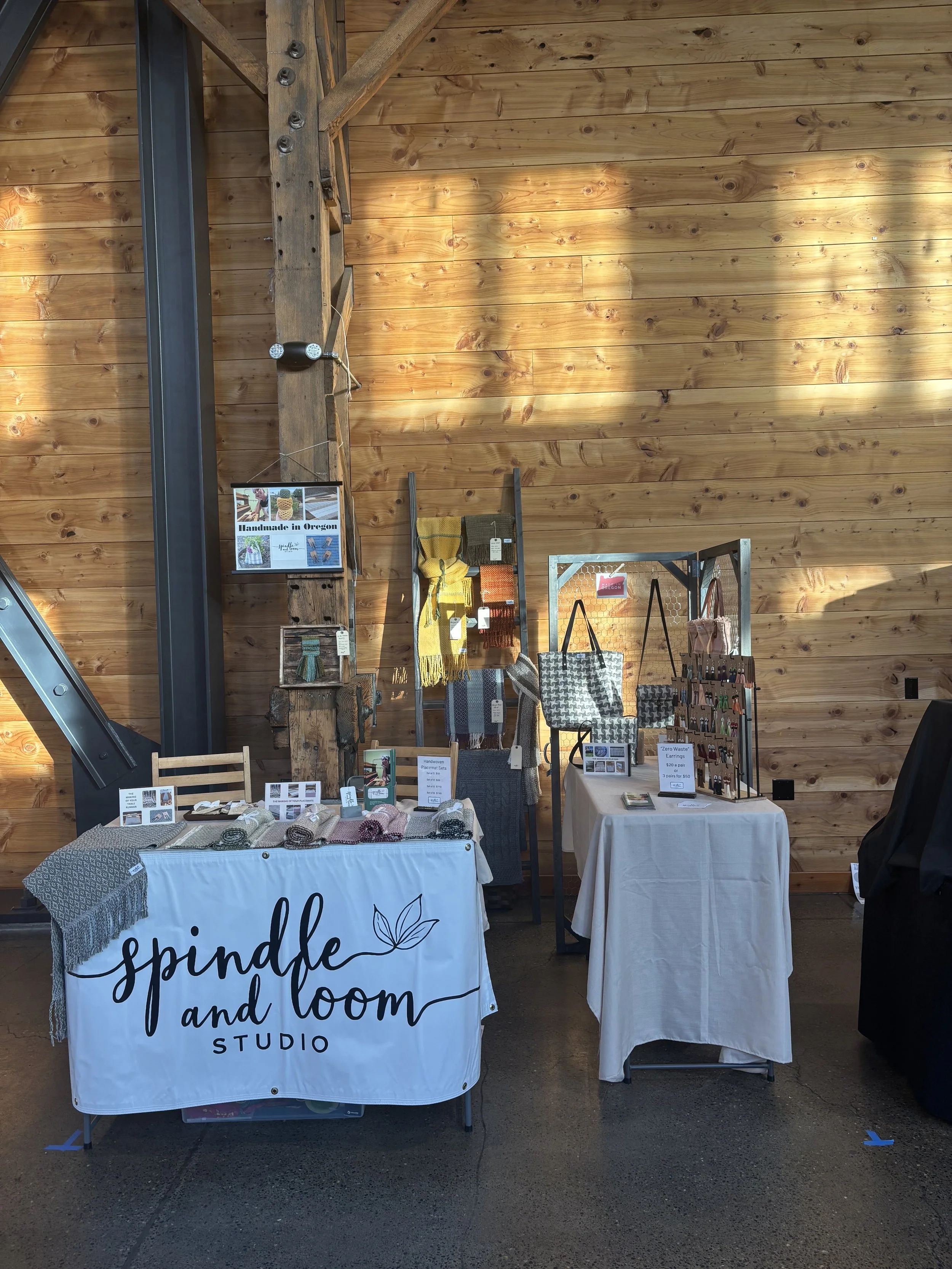 Picture of my booth at Gobble Up PDX