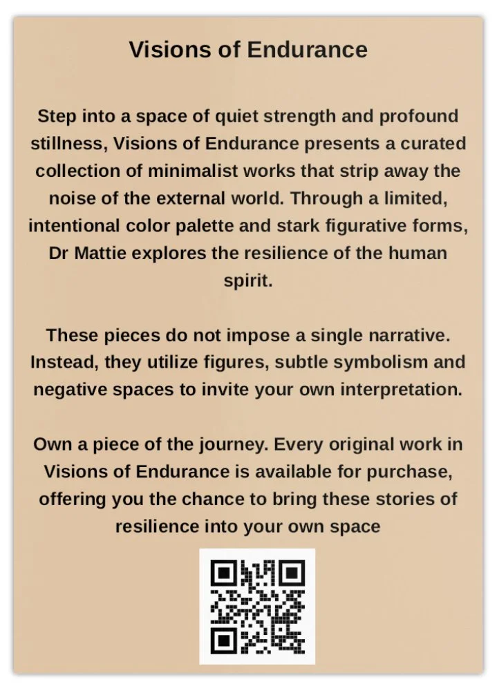 2026 Visions of Endurance Solo Exhibition Description