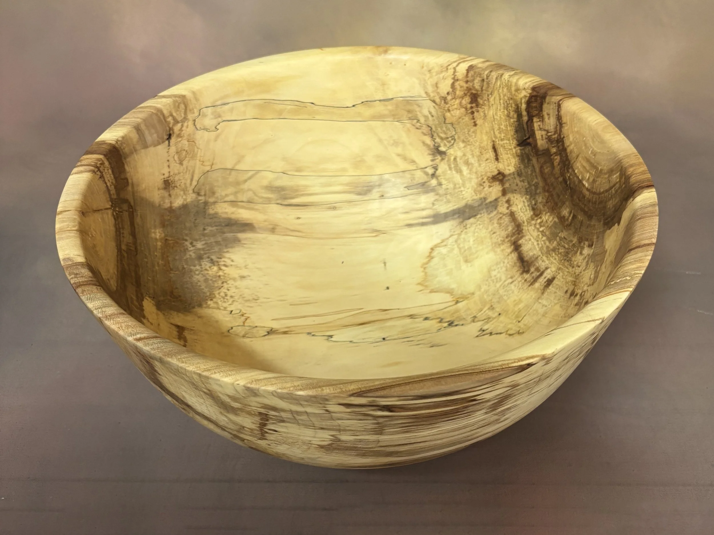 Sweet Gum Bowl with Rim 12.75" x 5.5" #B-08