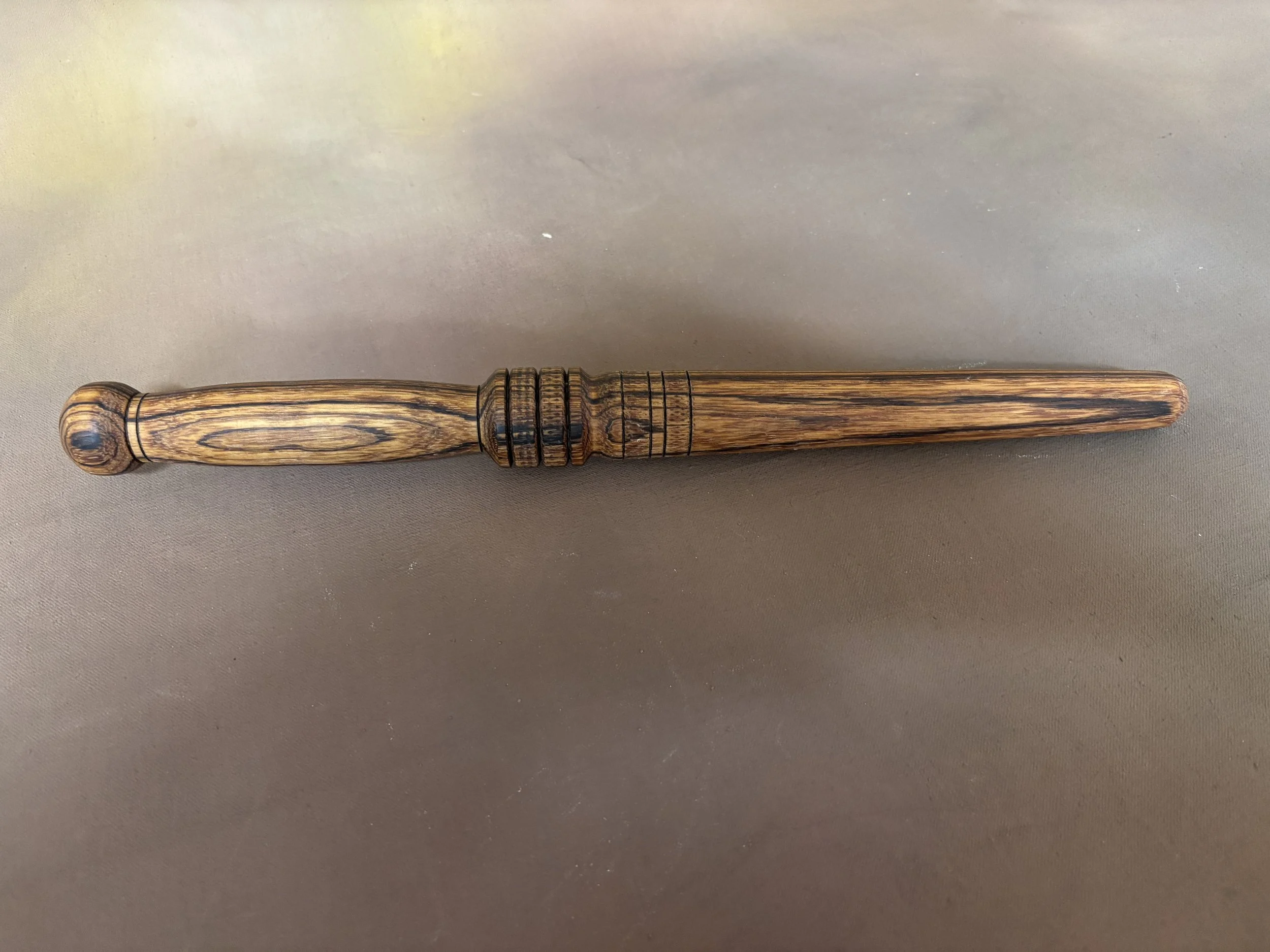 Tigerwood Spurtle 1" x 15.25" #S-04