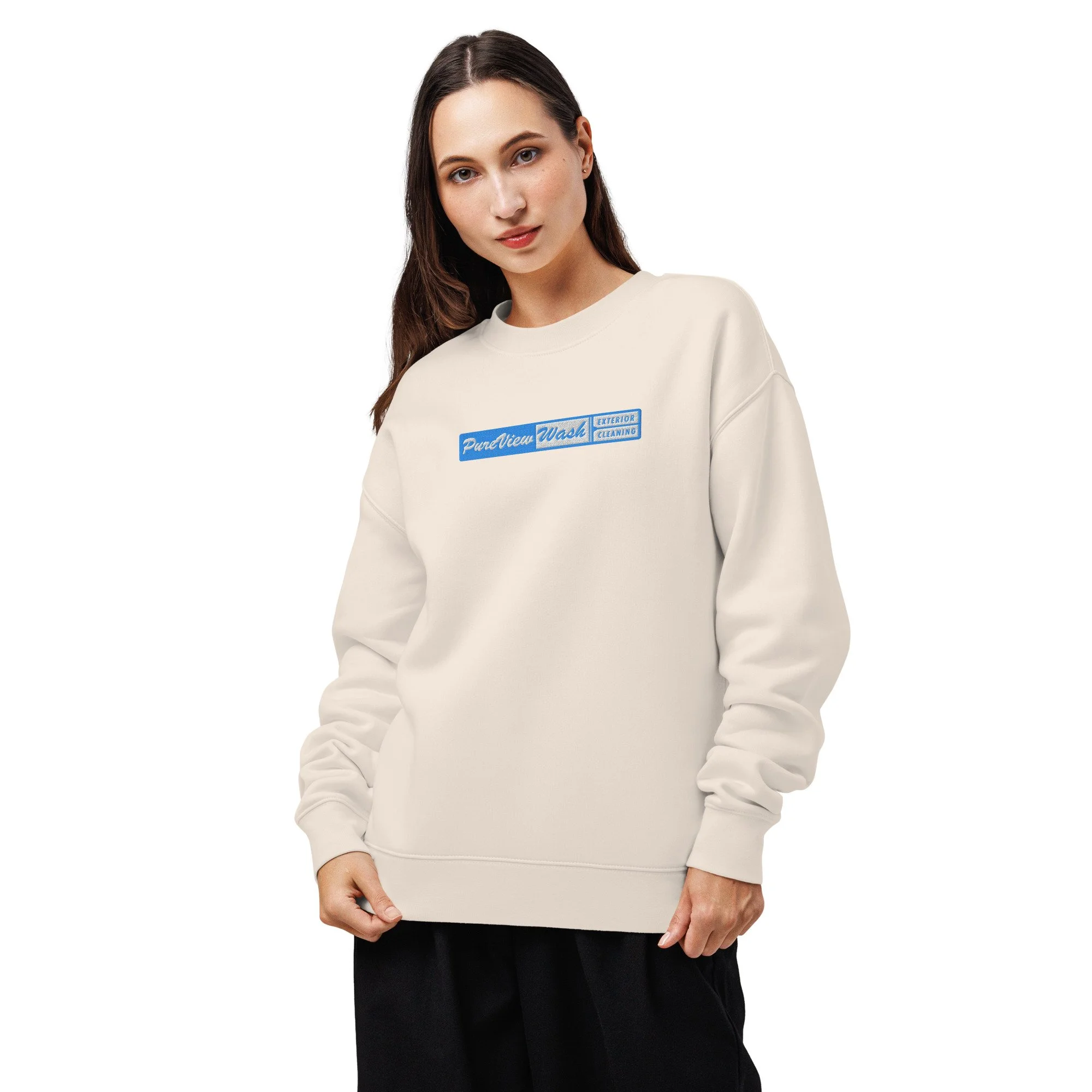 Unisex relax crew neck sweatshirt
