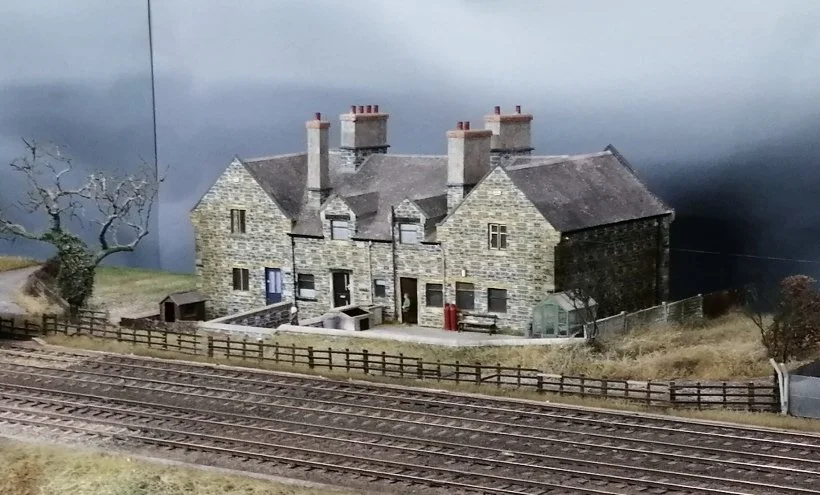 Heaton Lodge cottages, the real ones of which were demolished by Network Rail in 2024