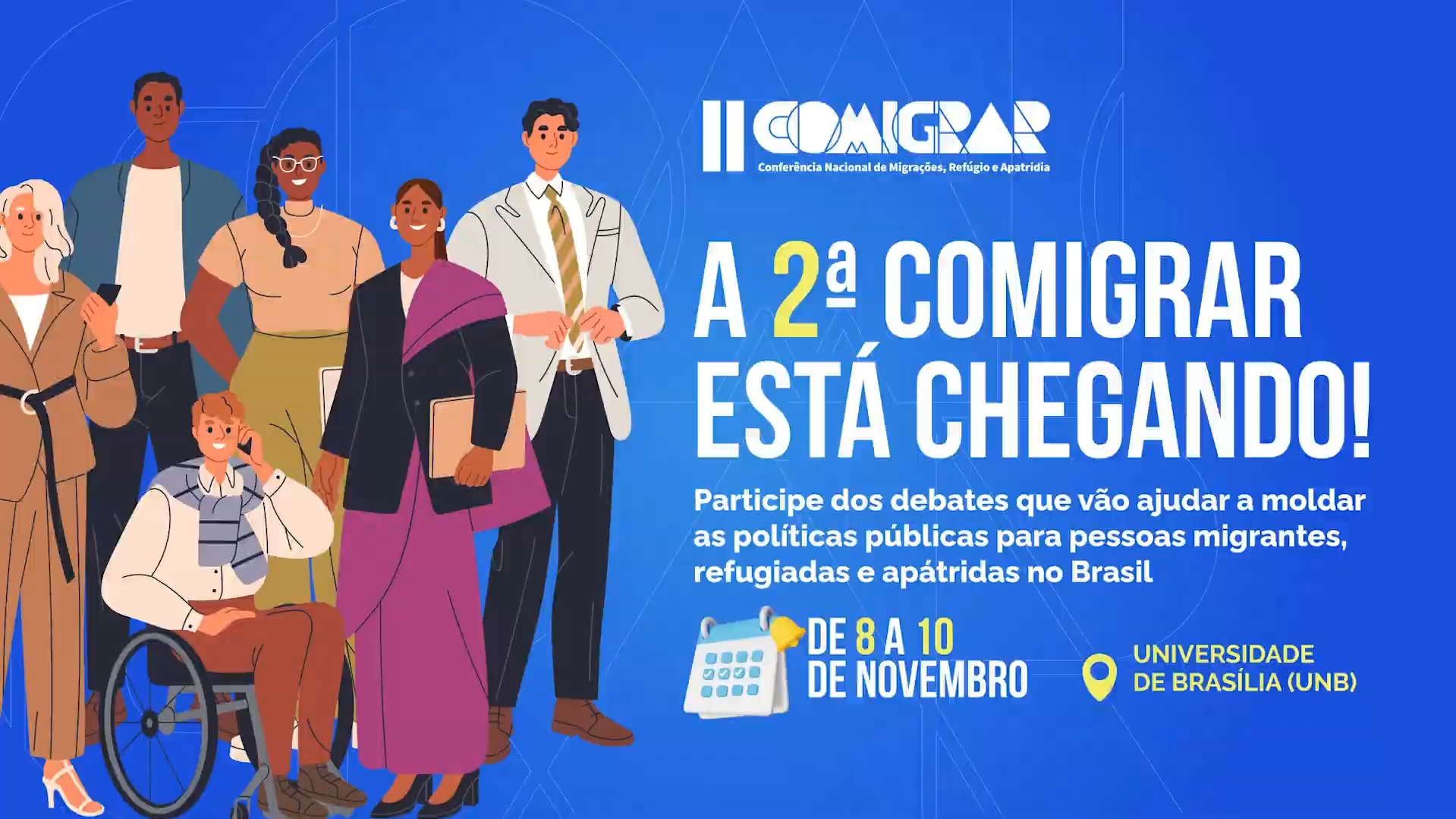 Convite Segunda Comigrar /
Invite Second Comigrar