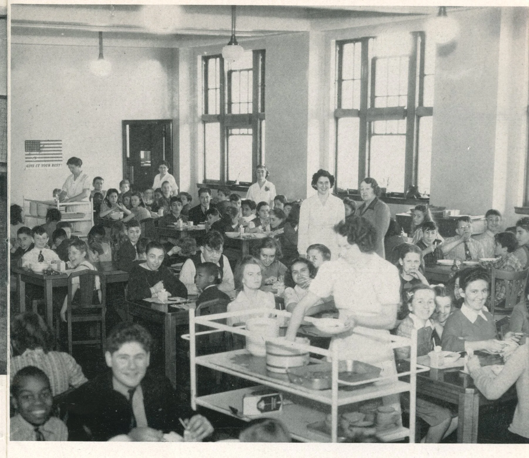 A classroom in the school's first decades