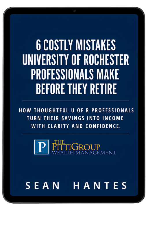 Sean Hantes, financial advisor for University of Rochester professionals in Victor NY