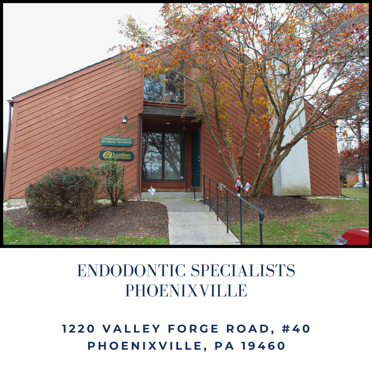 Endodontic Specialists Phoenixville Office Exterior