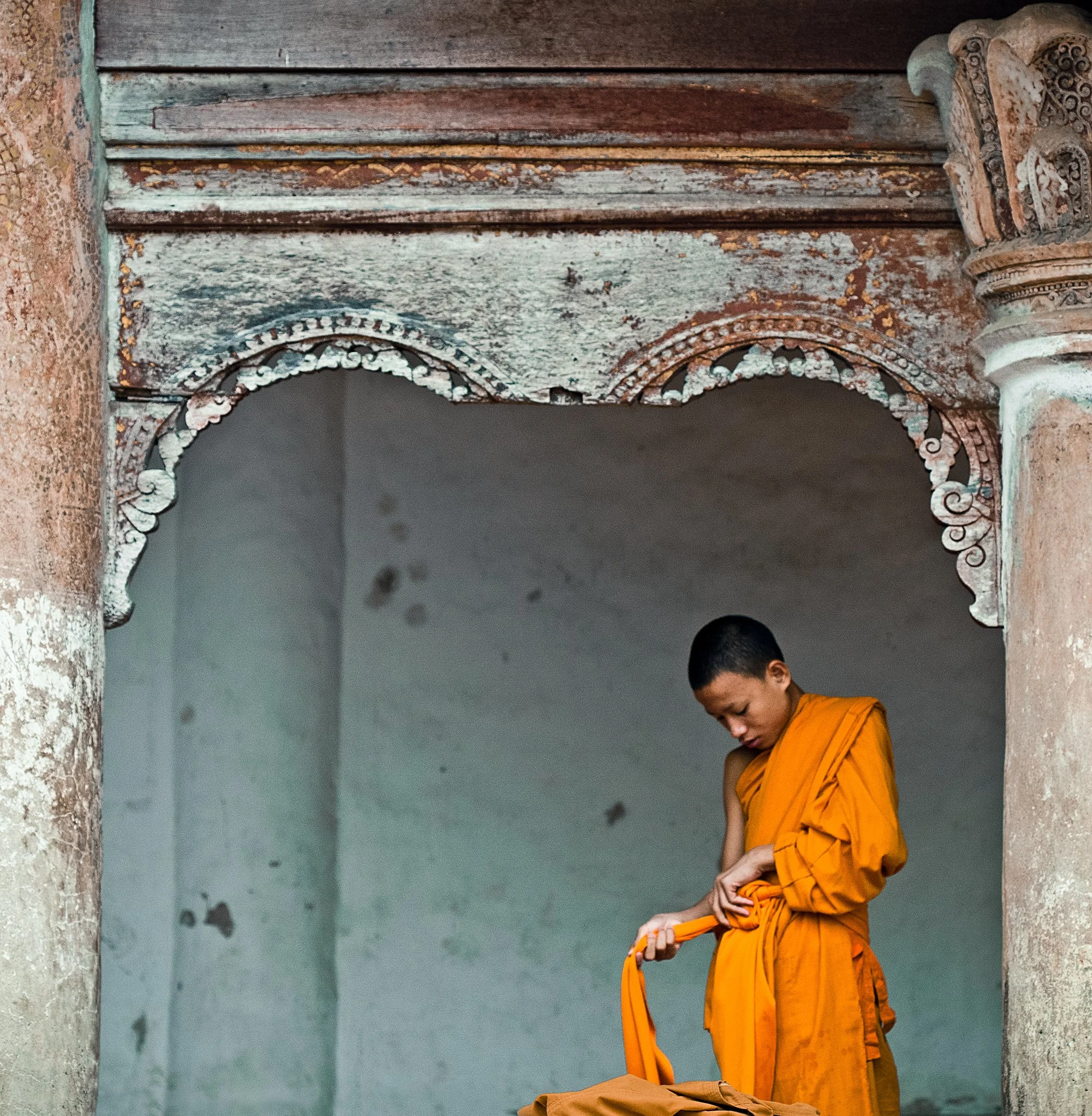 2012, Laos. Colour print.