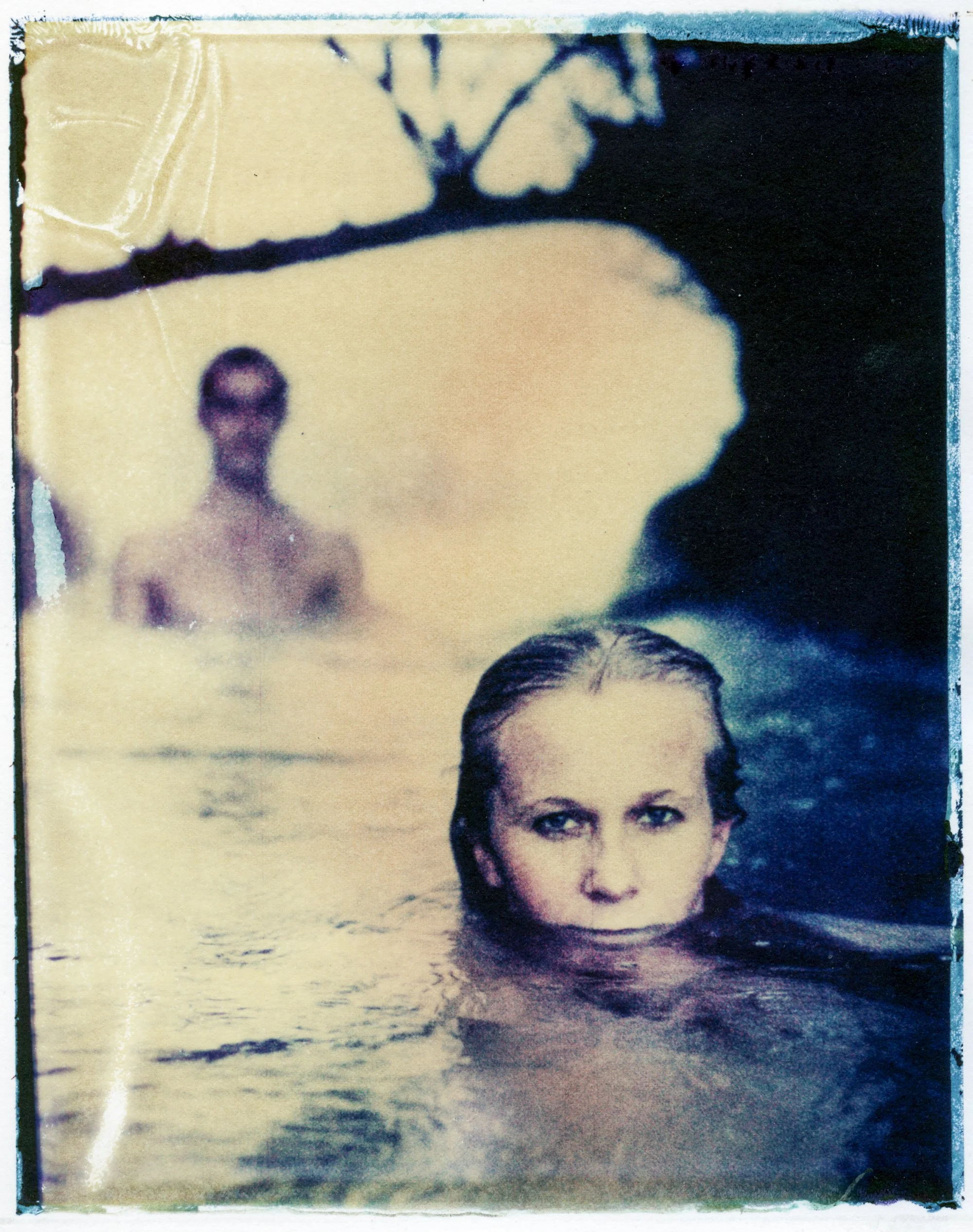 2002, Greece. Polaroid transfer.