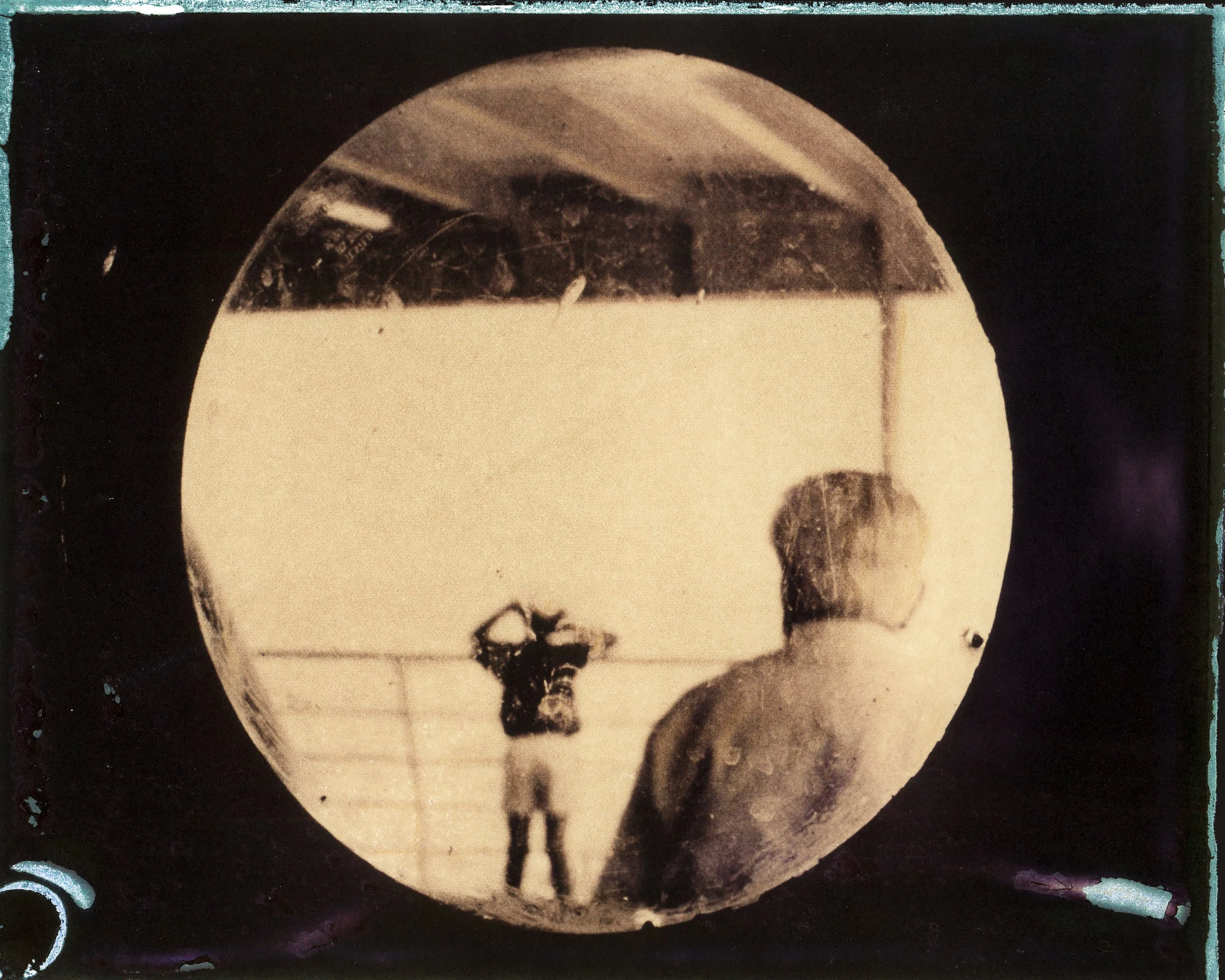 1994, Greece. Polaroid transfer.